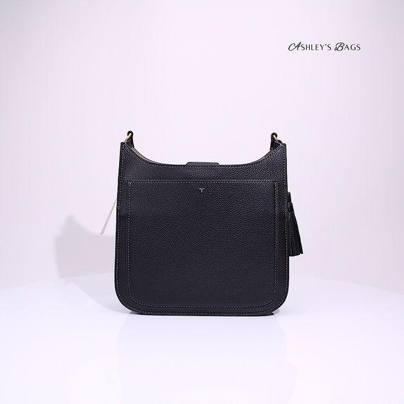 Tory Burch Thea Large Shoulder Bag In Black - Picture 6 of 13